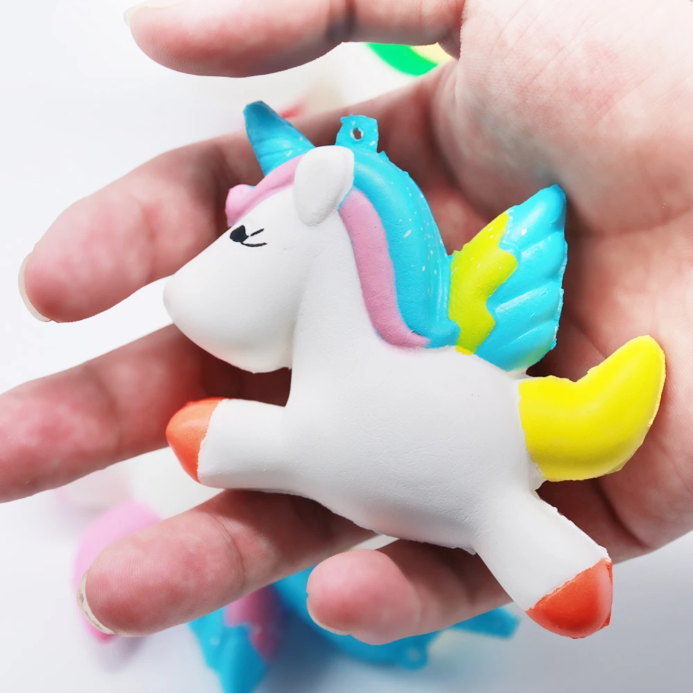 China Factory Soft Kids Squishy Slow Rising Kawaii Animal Unicorn Squishy Toys
