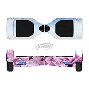 The Blue Sky Pink Flower Field Full-Body Wrap Skin Kit for the iiRov HoverBoards and other Scooter (HOVERBOARD NOT INCLUDED)