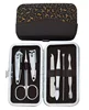 Hogift Log Print Beauty Manicure Set/Nail Clippers Cleaner/Nail care set