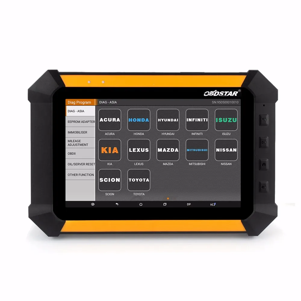 

OBDSTAR X300 DP Full Configuration EEPROM / PIC adapter and Steering angle reset vehicle diagnostic code reader