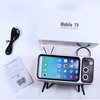 Best selling products Retro TV Shape Bluetooth Speaker Play Mobile Phone Holder