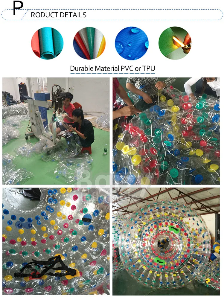 inflatable zorb ball
