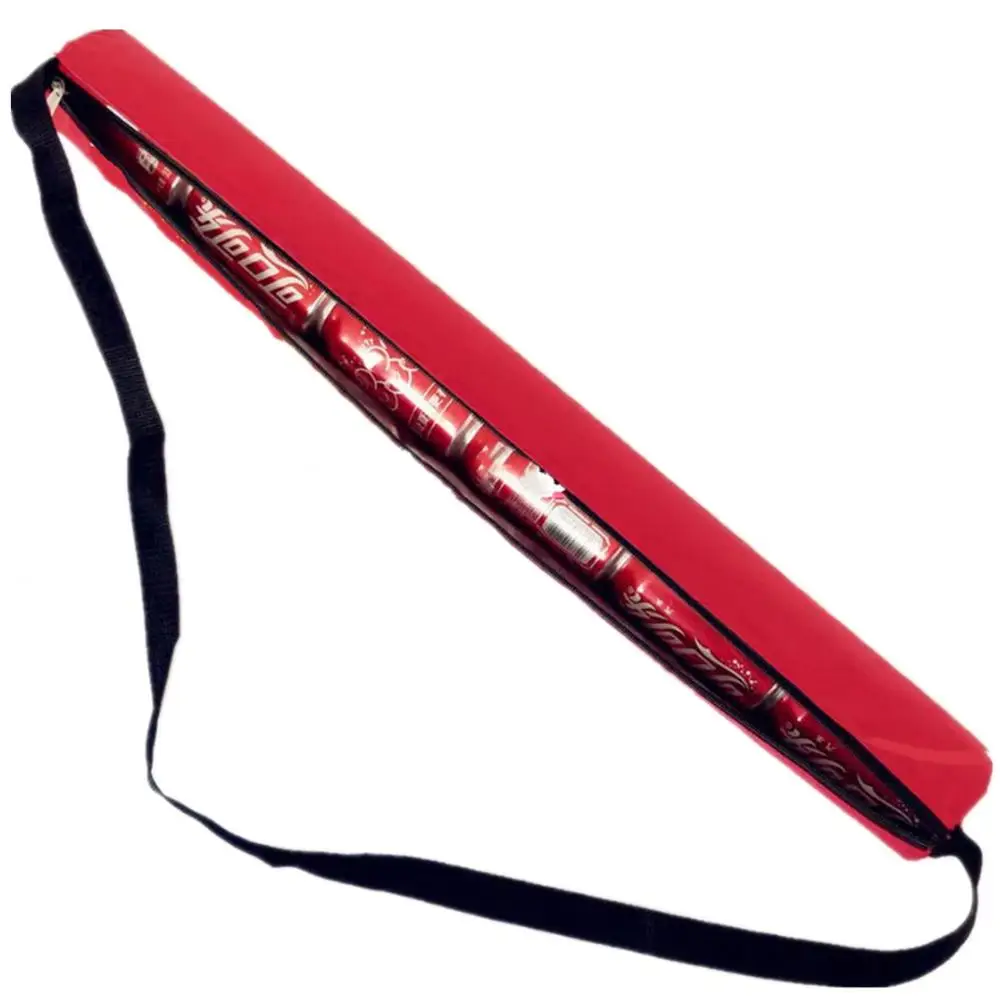 

2019 Round Zipper Custom Polyester Waterproof Insulated Sling 6 Can Beer Cooler Tube For Picnic Camping