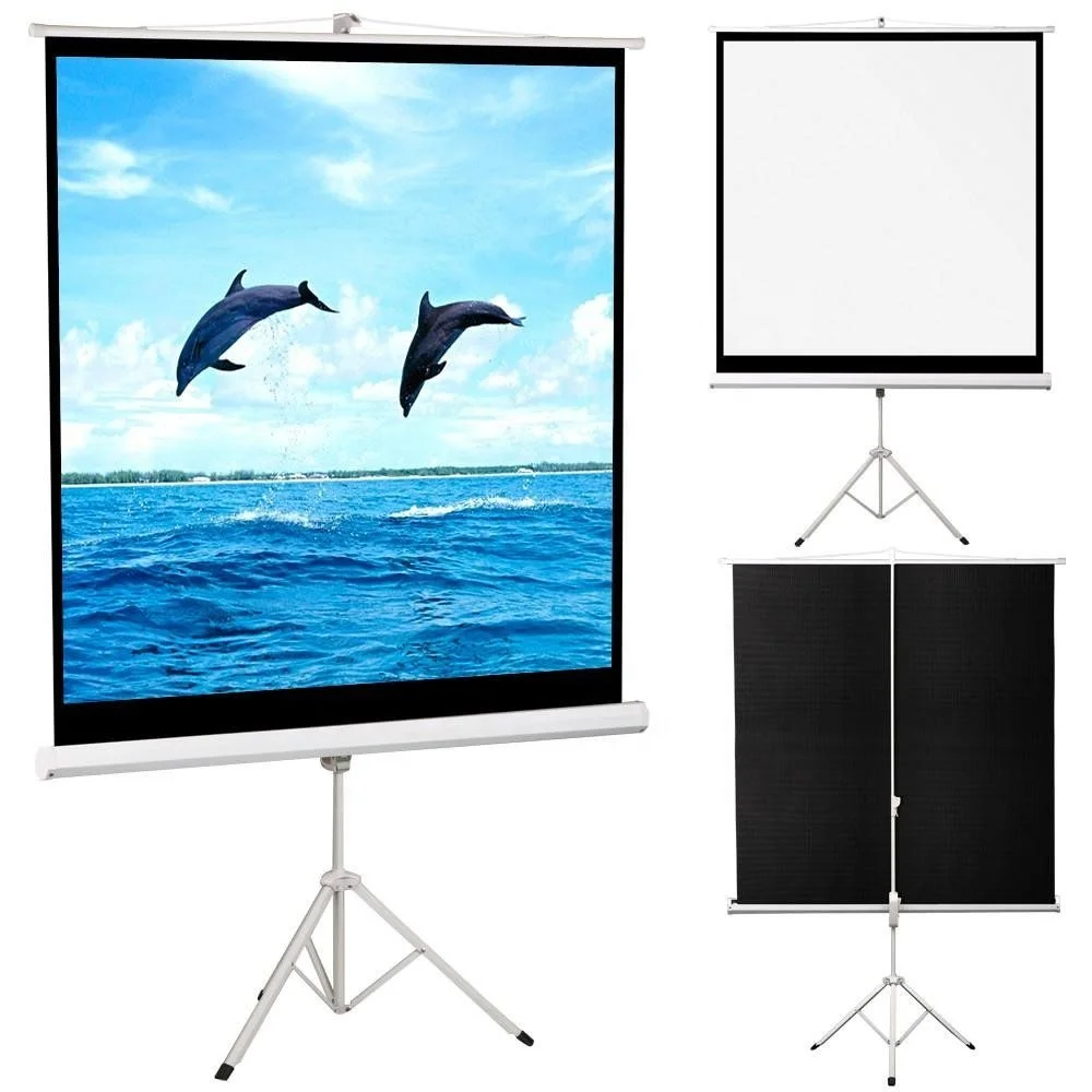 roll down projector screen outdoor