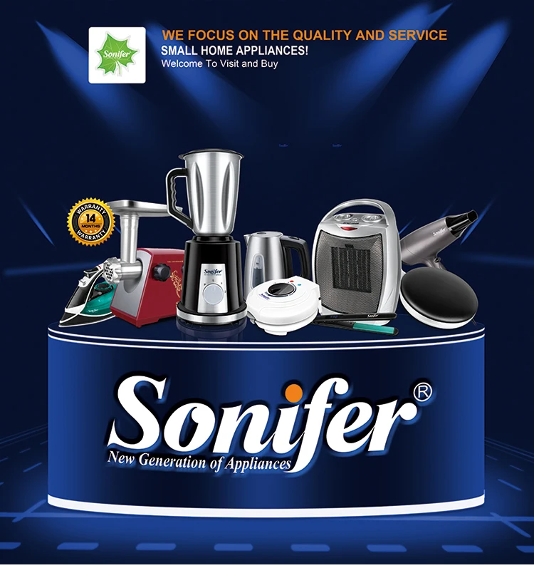 Sonifer 1600W Powerful Burst And Vertical Steam Function Electric Steam Iron