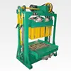 Fly Ash Brick Making Machine and equipment QTJ4-60 Manual Construction Machinery Block For Build House