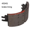 Truck Trailer heavy duty brake shoe/ 4524QM with asbestos free lining/factory brake shoe