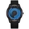 XN2139 Unique Design Silicone Strap Mens Women Watch with Rotating Dial