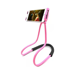 mobile accessories wholesale cell phone holder with custom logo neck phone stand