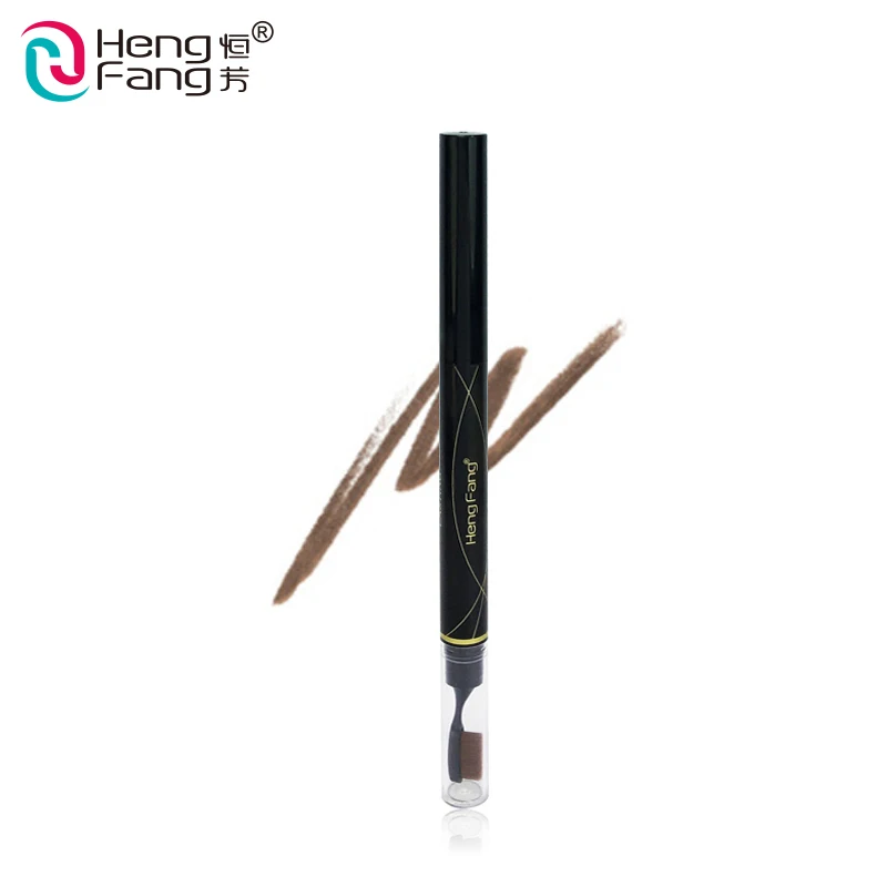 

Newest Super quality comfortable 3 color perfect natural waterproof eyebrow pencil with brush