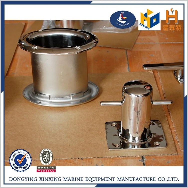 Stainless Marine Vhf Antenna 316 Stainless Steel Adjustable Base Mount For Boats 1"14 Inch