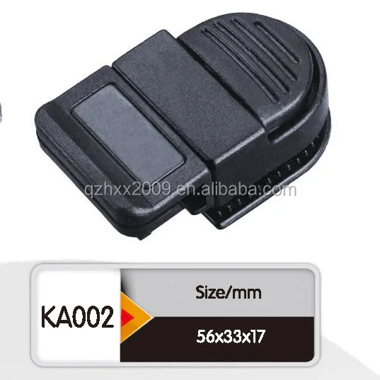 Custom Design & Manufacture Plastic Belt Slide Buckle Plastic Backpack