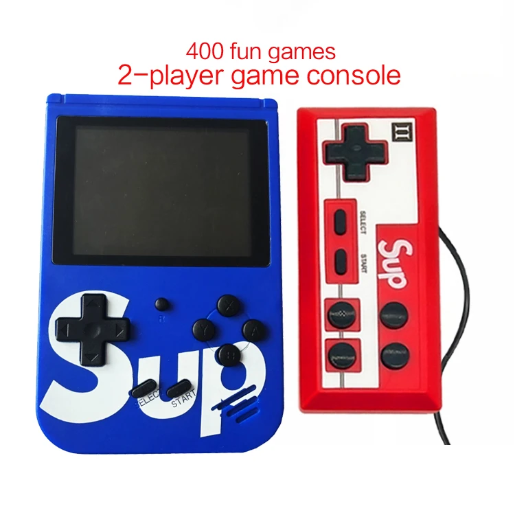 Factory Wholesale Price Built in 400 games super mini video classic TV Sup game console with color controller for promotion