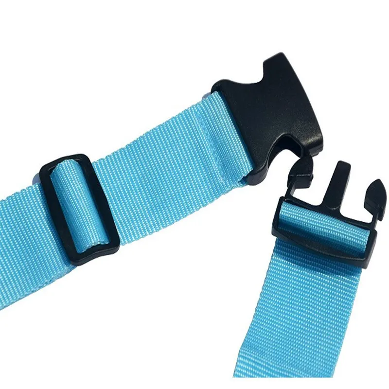 Promo custom adjustable travel nylon luggage belt strap