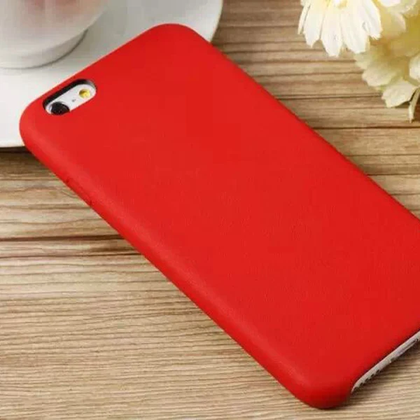 

PC with pu sticker Phone Case for iPhone 6/plus in stock