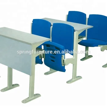 Plastic Modern Classroom Furniture School Desk And Chair On Sale