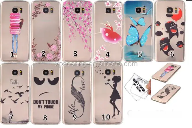 

For Samsung Galaxy S7 edge TPU Gel case skin cover, for Galaxy S7 edge butterfly TPU case, N/a