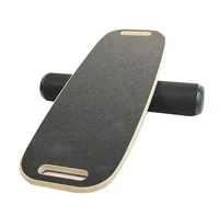 

Wobble balance board with roller and cushion
