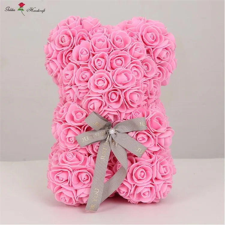 foam rose teddy