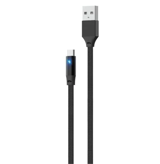 

2019 New 2.1A Fast Charger Lighting USB Cables Charging Cord For iPhone USB type c flat cable