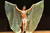 Egyptian Crystal Shining Isis Wings Belly Dance