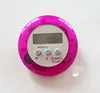 Pink Personal Alarm Count Down Clip Kitchen Timer with printer