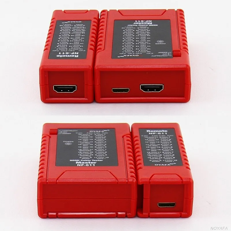 Professional Noyafa Hdmi Cable Tester 19 Pin Pin Wire Map And