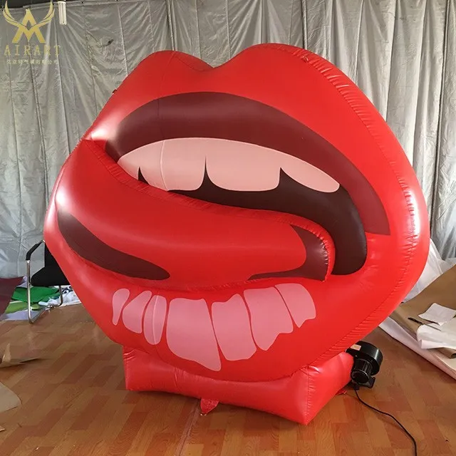 Customizable Inflatable Sex Red Lips Sex Toys Decoration Buy Sexy Girl Party Decoration Ideas