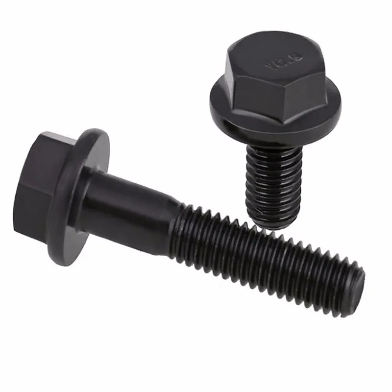 M14 Black Oxide Grade 8.8 Hex Flange Head Bolt Din6921 Wholesale Buy