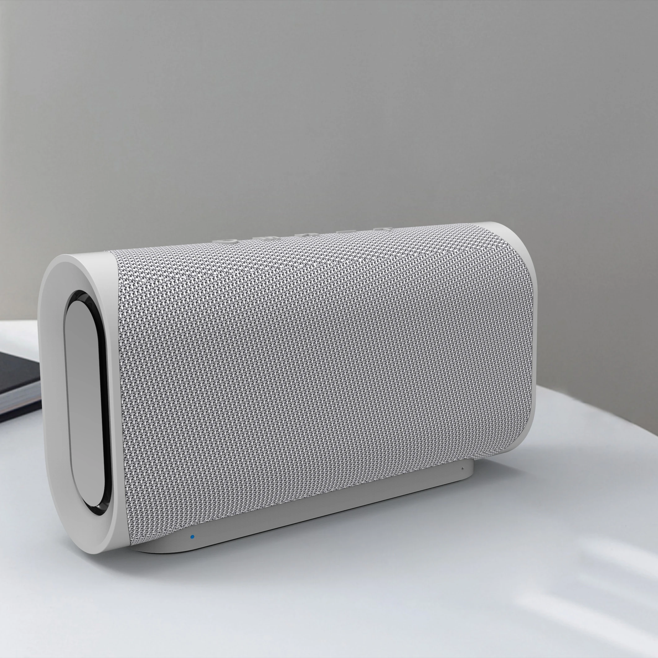 2019 Hottest Seller Wireless Fabric Bluetooth Speaker 20W with 2 Passive Driver Decorations Great HD Sound Quality