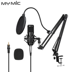 BM800BX Condenser Recording Microphone Adjustable Arm Stand