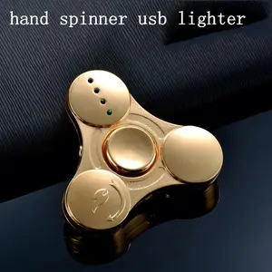 Image of HF08 2018 Fren Hot Sale hand spinner lighter toys free sample free shipping lighter spinner toy