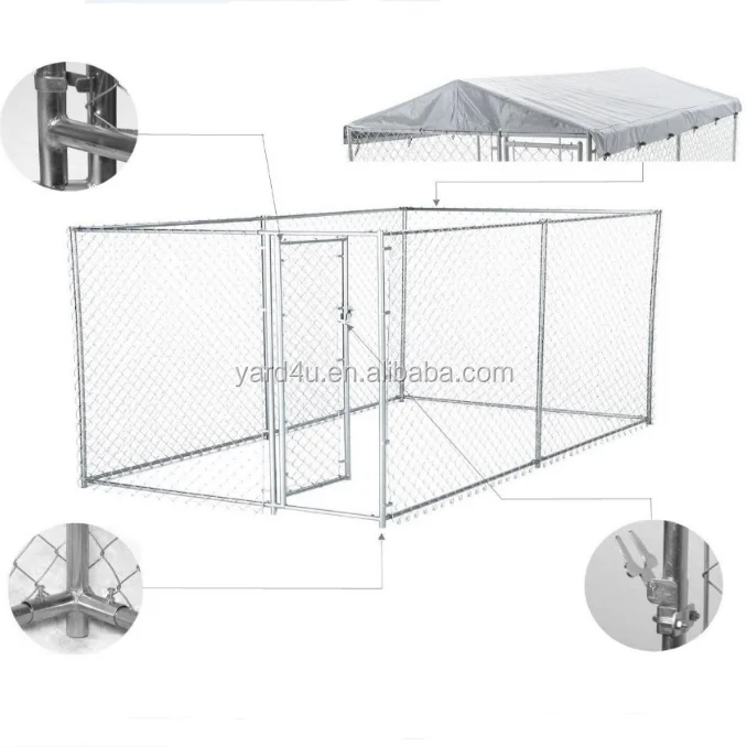 kennel roof and cover kit