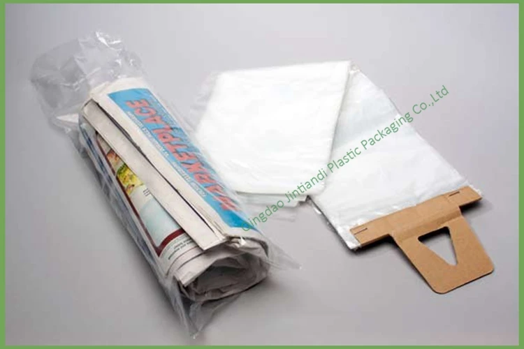 newspaper poly bags wholesale