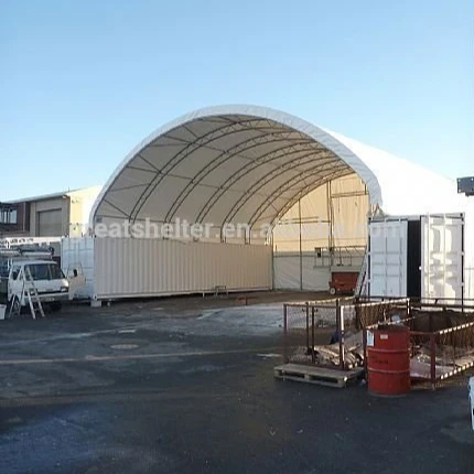 Heavy Duty Large Industrial Steel Carport Canopy Container Shelter
