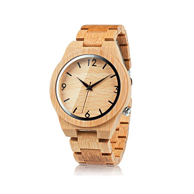 

Cheap Bamboo Watch Private Label Natural Wood Mens Watches, Customized