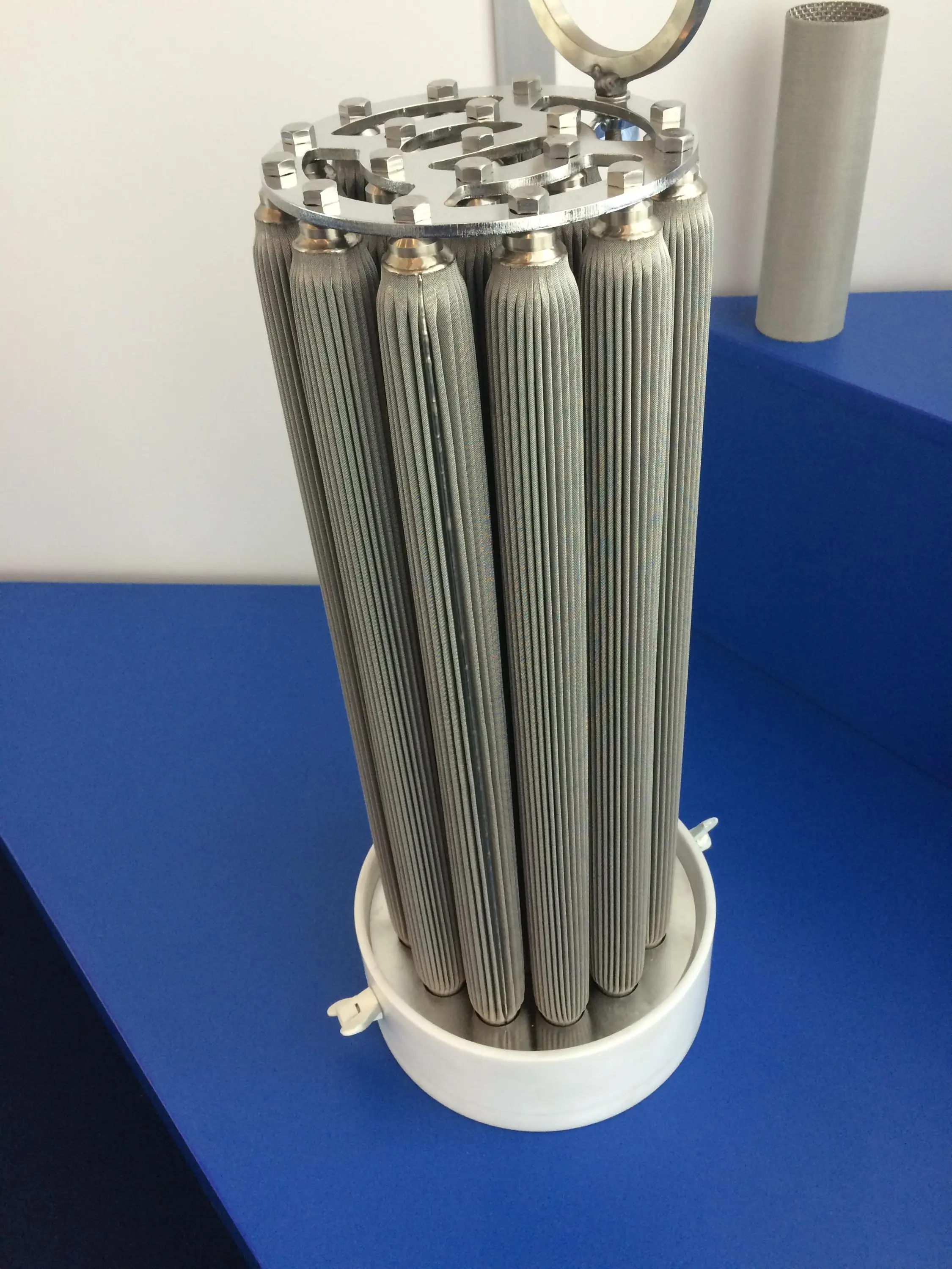 High Efficiency Stainless Steel Pleated Water Filter Candle Buy Water Filter Candle,Stainless