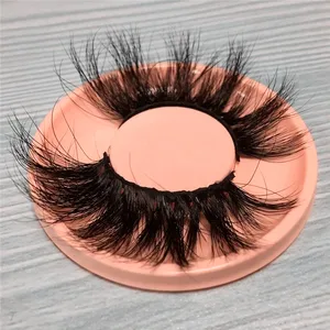 2019 6d 25mm eyelashes private label real 100% mink fur wholesale mink lashes extension with free eyelashes samples