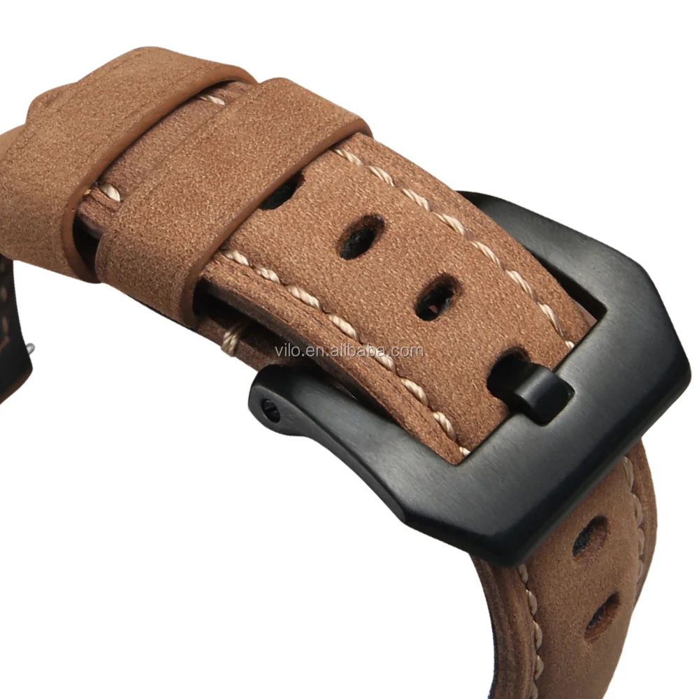 22mm Genuine Leather Watch Straps Replacement Band For Samsung Gear S3