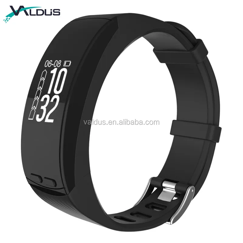 

Hot Sell OEM GPS Fitness Wrist Bracelet Tracker Running Watch with Blood Pressure Monitor P5