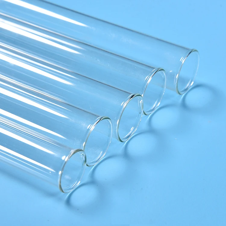 Customized Flat Bottom Small Glass Tubes Buy Small Glass Tubes