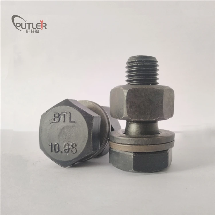 
Grade 10.9 High strength hex bolts and nuts 