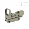 Sand Color Four Reticle Reflex Sight Red Green Dot Reflex Sight For Hunting scopes Riflescope