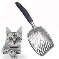 

High Quality Easy to Clean Comfortable Handle Large Strong Metal Cat Litter Scoop