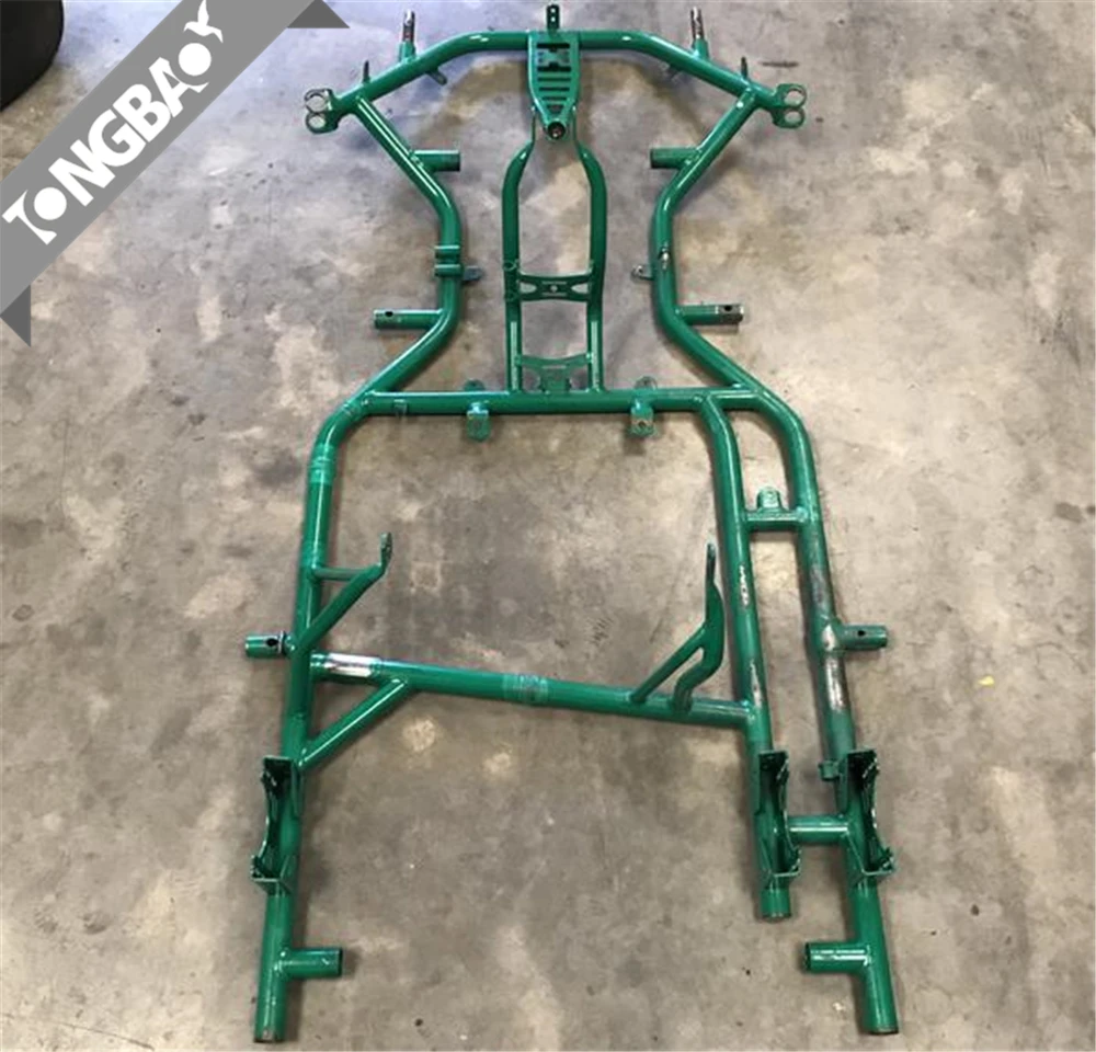 

125 Go Kart Frame for 2 seat kart, Green