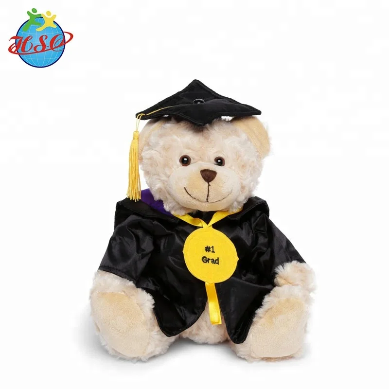 penguin graduation plush