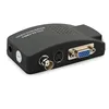 Video converter video to vga CCTV Camera BNC S-Video to VGA Converter Adapter Box for Laptop Computer PC VGA Monitor