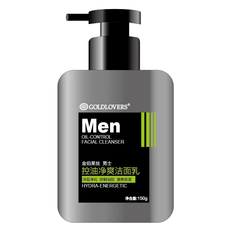 

skin care Purifying Charcoal Face Wash for Men oil control Facial Cleanser