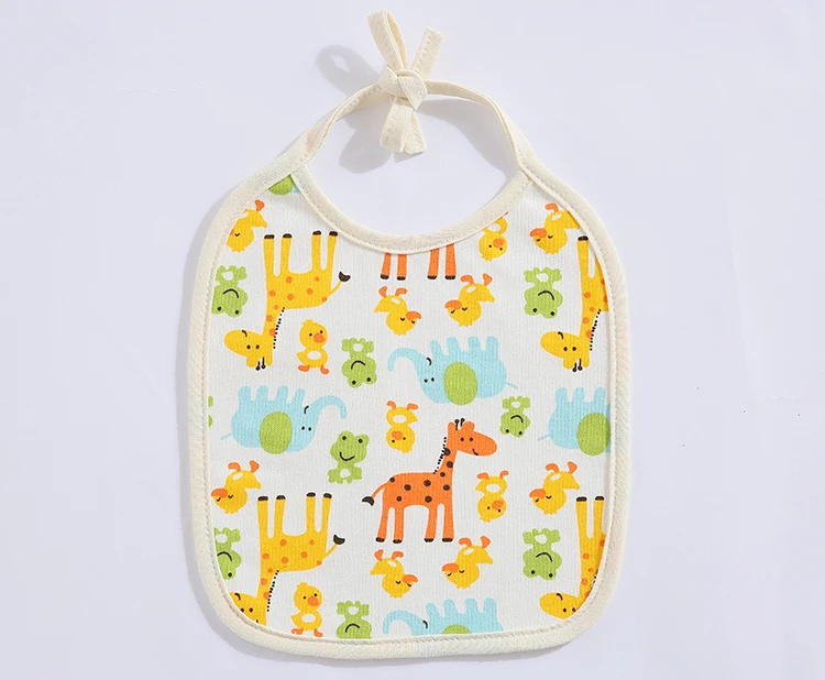 colorful cartoon waterproof baby bib