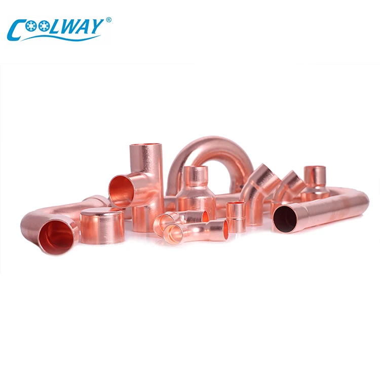 Factory Wholesale Price Pipe Pitting China Supplier Brass Compression Copper Cross Fitting Elbow for Copper Pipe